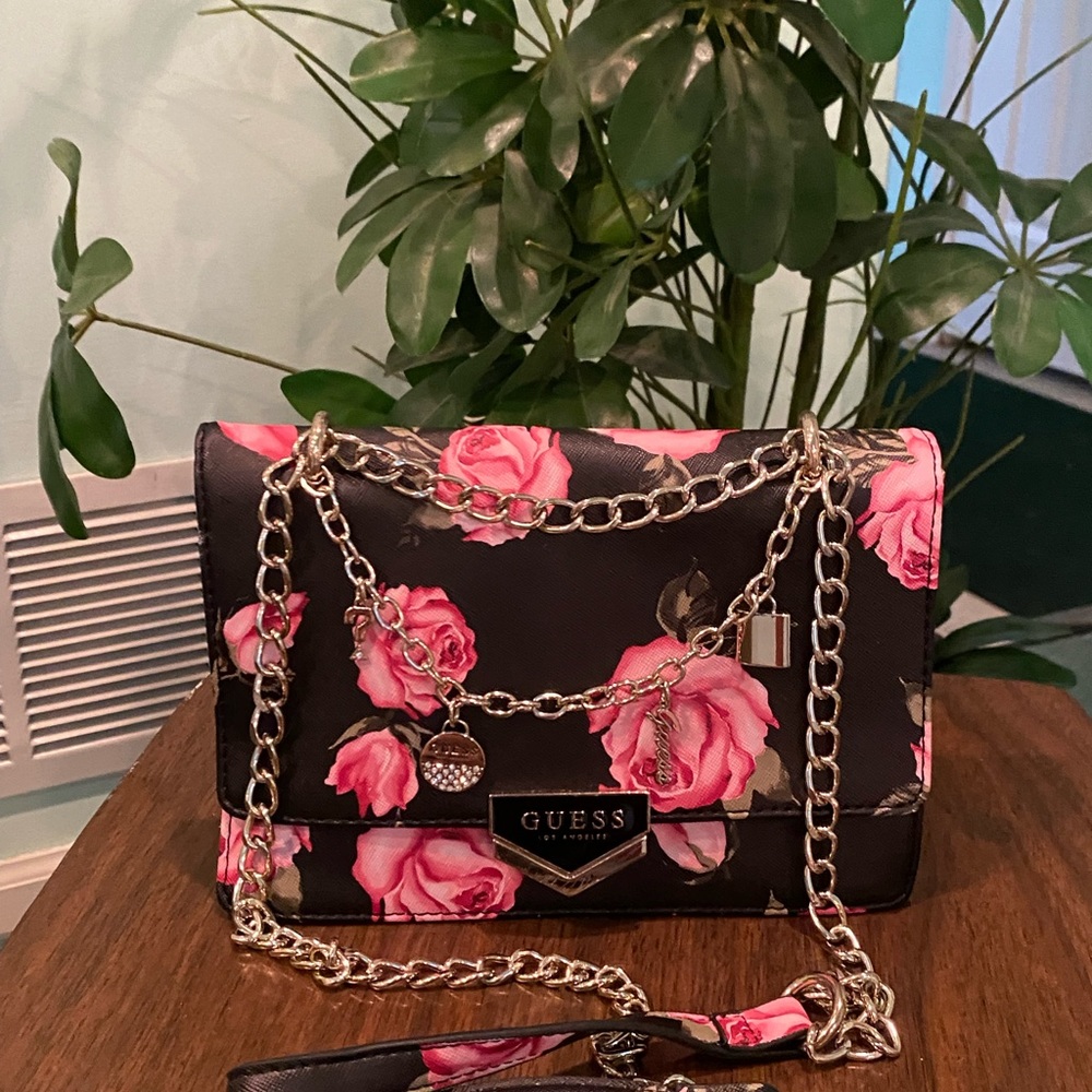 Guess Floral Crossbody Handbag